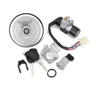 Cerradura de motocicleta Compatible con MSX125 GROM125 AC 2014 2015 conjunto de bloqueo interruptor de encendido tapa de combustible llaves llave arranque encendido