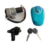Cerradura de motocicleta Compatible con Suzuki EN125 EN 125cc piezas 6 cables interruptor de bloqueo de ignición de motocicleta de combustible Gas Interruptor de Encendido