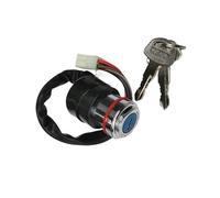 Cerradura de motocicleta Compatible con Suzuki GN125 GN 125 125cc interruptor de encendido con cable tapa de combustible Kit de llave de bloqueo de asiento llave arranque encendido