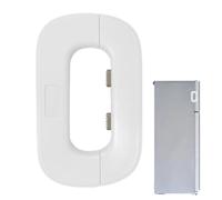 Cerradura de nevera prueba de niños, pestillo de refrigerador prueba de niños, cerradura de puerta de refrigerador, cerraduras de seguridad para niños, para gabinetes, cajones, congelador, horno