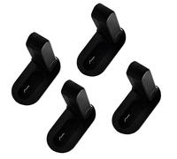 Cerradura de palanca de puerta a prueba de niños (negro, paquete, 4)