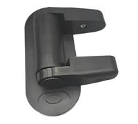 Cerradura de palanca de puerta Universal for niños, Cerradura de seguridad for bebés, a prueba de rotación, adhesivo profesional for puerta, pestillo de seguridad multifuncional(White Double)