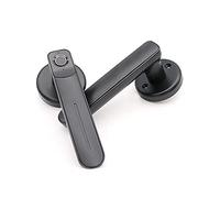 Cerradura de palanca inteligente con huella dactilar - Manija biométrica de entrada sin llave for casa, dormitorio, apartamento y almacén - Gris