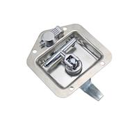 Cerradura de panel de acero inoxidable MS858 con pestillo tipo T, 1 unidad(MS858-4)