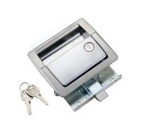Cerradura de Panel de aleación de Zinc, caja de distribución de Cerradura for puerta de gabinete, interruptor de contenedor, Bloqueo de Control de equipo eléctrico, 1 Uds.