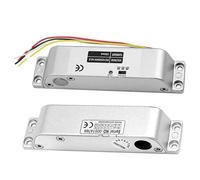 Cerradura de perno caída eléctrica con tiempo, cerradura electrónica modo NC a prueba fallos 12V CC for Control acceso para Seguridad Eléctrica(Fail Safe(NC))