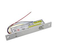 Cerradura de perno caída electrónica DC12V NC, pestillo mortaja solenoide magnético for Control acceso puerta seguridad Metal y madera vidrio para Seguridad Eléctrica(B7L-NC Fail Safe)