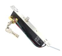 Cerradura de perno de caída de cilindro electrónico, dispositivo de seguridad contra fallos de 12V/24V CC, con perno muerto, desbloqueo mecánico, ajuste de tiempo, relé, contacto de puerta