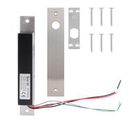 Cerradura de Perno Eléctrico, DC 12V 5 líneas Cerradura de Puerta con Cerrojo Eléctrico para Cerradura de Puerta para Control de Acceso de Seguridad, Teclado de Cerrojo Magnético