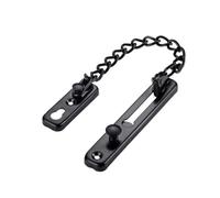 Cerradura de pestillo cadena puerta acero inoxidable 304 | Multicolor, Cadena de 180 mm, Puerta, Ventana, Portón, Uso en Habitaciones de Hotel(J)