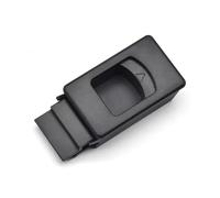Cerradura de pestillo con resorte de plástico ABS for enfriador de caja de herramientas, caja de carga del compartimento del barco, 1 pieza(Black)