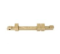 Cerradura de pestillo de barril de latón antiguo, perno de puerta corredera duradero for seguridad y privacidad, 1 ud.(56cm)