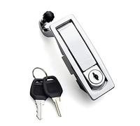 Cerradura de pestillo de compresión de Hardware C2-57, pestillo de palanca de descarga de aleación de Zinc, empuñadura ajustable, 1 Uds. (Color : 57WS)