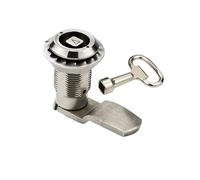 Cerradura de pestillo giratorio MS816-4B de acero inoxidable 304 con tensión cerrada y núcleo de cuatro esquinas, 1 unidad
