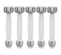 Cerradura de puerta a prueba de niños, cerradura giratoria a prueba de niños, cerradura de seguridad flexible para puertas de gabinete, electrodomésticos