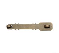 Cerradura de puerta china antigua con hebilla de latón puro diseñada para puertas de madera que combinan estilo vintage y seguridad confiable (bronce)