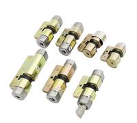 Cerradura de puerta Cilindro de cerradura puerta seguridad con tirador universal for puertas compuestas metal y madera(48mm)