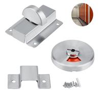 Cerradura de Puerta con Perno de privacidad para baño, indicador de Acero Inoxidable, Cerradura de Puerta, indicador de vacante/acoplado con Ajuste de Tornillo