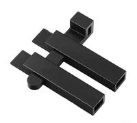 Cerradura de puerta corredera 180 Cerradura de puerta de granero de aluminio Cerradura de puerta corredera Pestillo de ángulo recto Cerradura de puerta de armario Cerradura de puerta de baño