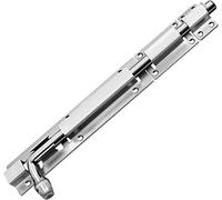 Cerradura de puerta corredera, cerradura de perno, perno de barril de acero inoxidable fundido sólido, cerradura de perno de barril para puertas, ventanas, vallas de madera, cerradura deslizante de
