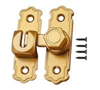 Cerradura de puerta corredera - cierre con tapa de alto rendimiento, acabado negro mate | Perfecta privacidad puertas de granero, puertas, cobertizos, fácil instalación, construcción duradera de