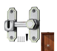 Cerradura de puerta corredera de seguridad - cerradura de puerta de granero | Puerta corredera y capturas, puerta -Hardware -Accesorios para gabinete de vino Jardín Pet Jaula Baño y vestuario