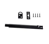 Cerradura de puerta corredera multiusos Mecanismo de resorte de hierro Vertical Granero francés horizontal Fácil instalación Pestillo de puerta de hierro fuerte