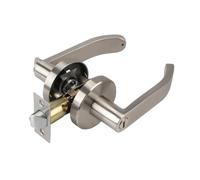 Cerradura de puerta de acero inoxidable 304 con manija redonda de tres varillas(Keyless)
