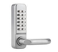 Cerradura de puerta de combinación de código de 1 a 11 dígitos, cerradura de teclado mecánica de aleación de zinc, práctica contraseña de seguridad, codificada para cerraduras interiores y exteriores