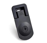 Cerradura de puerta de compartimento de equipaje, pestillo de bloqueo de compresión de montaje empotrado con llaves, 1 unidad (amarillo)