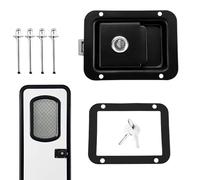 Cerradura de puerta de , juego de cerradura de puerta de autocaravanas, hardware de seguridad resistente a la intemperie de larga duración para lugar de trabajo, hotel, apartamento, dormitorio