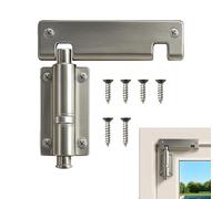 Cerradura de puerta de patio - Pestillo de seguridad de acero inoxidable con tornillos, cerraduras de puerta corredera de vidrio para ventana, armario, hogar, balcón, sala de estar, dormitorio
