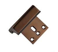 Cerradura de puerta de seguridad para el hogar, 2.45 x 1 x 3 pulgadas, pestillo reforzado de metal con fuerza de 800 libras, fácil de instalar, tecnología mejorada para el hogar, para vivir solo