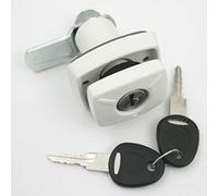 Cerradura de puerta de servicio, caja de gas, caravana, caravana, barco, color blanco