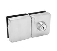 Cerradura de Puerta de Vidrio sin Marco Cerradura de Puerta de Vidrio Doble, Pestillo de Cerradura de Puerta de Vidrio, Cerradura de Puerta de Vidrio, Cerradura para Habitaciones