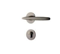 Cerradura de puerta dividida moderna, cerradura madera for dormitorio, conjunto habitación,(Silent door lock bronze)