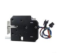 Cerradura de puerta electrónica de acero 72x65mm 12V DC | Piezas internas de acero al carbono, carcasa de placa de acero, fuerza de sujeción segura, fuente de alimentación 12V