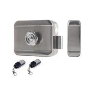 Cerradura de puerta electrónica invisible inteligente cerradura de puerta de seguridad para el hogar cerradura de puerta con control remoto