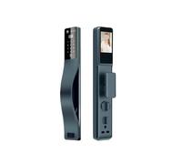 cerradura de puerta inteligente, Cerradura De Puerta Digital Intelinte Con Reconocimiento 3D, Intercomunicador En Tiempo Real For Puertas De Madera Y Acero