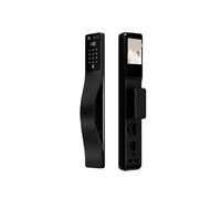cerradura de puerta inteligente, Cerradura De Puerta Digital Intelinte Con Reconocimiento 3D, Intercomunicador En Tiempo Real For Puertas De Madera Y Acero