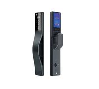 cerradura de puerta inteligente, Cerradura De Puerta Digital Intelinte Con Reconocimiento 3D, Intercomunicador En Tiempo Real For Puertas De Madera Y Acero