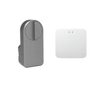 Cerradura de puerta inteligente Contraseña digital Instalación etiqueta compatible con electrónica Tuya Fácil instalación.(Lock gateway)