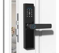 Cerradura de puerta inteligente fácil de usar compatible con la integración de la aplicación Tuya para funciones de seguridad y monitoreo mejoradas (para WIFI)