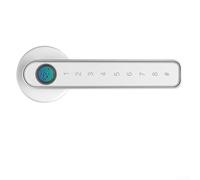 Cerradura de puerta inteligente Manija sin llave Cerradura inteligente para interiores Contraseña Identificación biométrica Huella digital Electrónica Touch Cerradura de puerta delantera para el