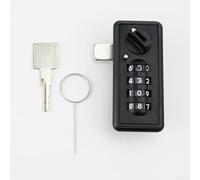 Cerradura de puerta inteligente sin llave con teclado numérico, ajuste de bloqueo automático, carcasa ABS, núcleo de bloqueo de aleación de zinc, lengüeta de acero al carbono, opción de alimentación