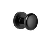 Cerradura de puerta Invisible, cerradura un solo lado, magnética negra silenciosa for dormitorio, madera maciza, redonda oculta