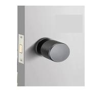 Cerradura de puerta invisible de un solo lado, cerradura oculta for interiores con llave, accesorios de ferretería for el hogar(Grey A)
