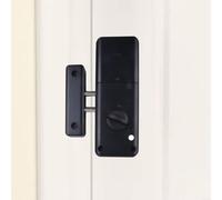 Cerradura de puerta invisible inteligente, cerradura electrónica para puerta de madera para interiores, cerradura de puerta ForTuya APP/tarjeta, cerradura con accesorios de tornillo de tarjeta