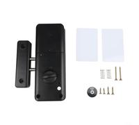 Cerradura de puerta invisible para puertas de madera con control de aplicación TTlock, sistema de entrada sin llave con acceso a tarjeta IC, cerradura electrónica compatible para el hogar