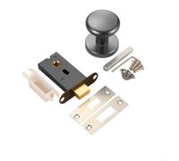 Cerradura de puerta invisible tipo sin llave con construcción de aleación de zinc, diseñada para baño para privacidad y seguridad, incluye mecanismos antirrobo para una protección fiable en interiores
